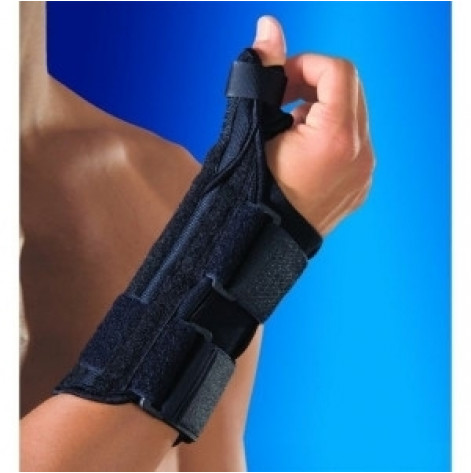 Купити Ортез на променезап'ястковий суглоб з двома ребрами жорсткості і фіксацією великого пальця (лівий) (37010). Зображення №1