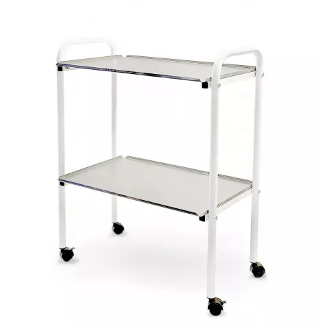 Medical instrumental table with stainless steel shelves SI-5n