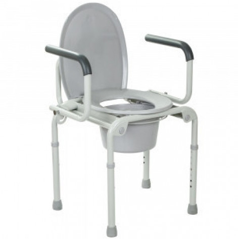 Купить Стальной стул-туалет с откидными подлокотниками OSD-2108D (OSD-2108D). Изображение №1