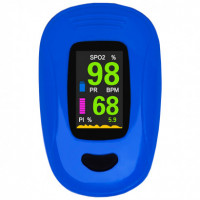Finger pulse oximeter A3-BLUE. Certified