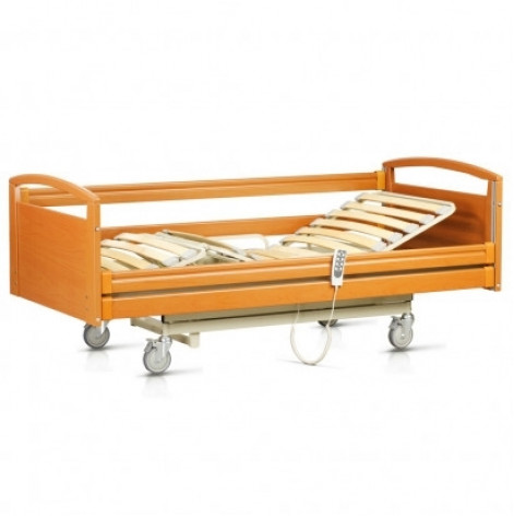 Bed medical functional with the electric drive 