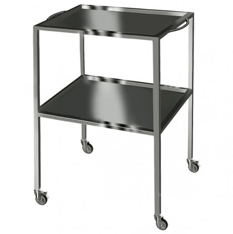 Table for medical instruments, special medical instrument table on wheels SIS-N Zavet