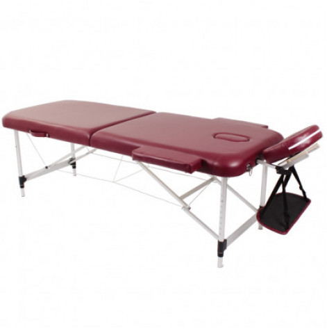 Купить Алюминиевый складной массажный стол (2 секции) SMT-AT025 (SMT-AT025). Изображение №1