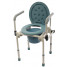 Standard Commode Chair with Flip-Up Armrests MED1-KY800