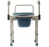 Standard Commode Chair with Flip-Up Armrests MED1-KY800