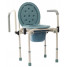 Standard Commode Chair with Flip-Up Armrests MED1-KY800