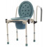 Standard Commode Chair with Flip-Up Armrests MED1-KY800