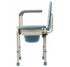 Standard Commode Chair with Flip-Up Armrests MED1-KY800