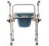 Standard Commode Chair with Flip-Up Armrests MED1-KY800