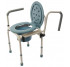 Standard Commode Chair with Flip-Up Armrests MED1-KY800