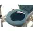 Standard Commode Chair with Flip-Up Armrests MED1-KY800