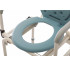 Standard Commode Chair with Flip-Up Armrests MED1-KY800