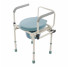 Standard Commode Chair with Flip-Up Armrests MED1-KY800