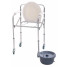 Standard toilet chair on wheels MED1-SC7001W