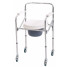 Standard toilet chair on wheels MED1-SC7001W