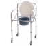 Standard toilet chair on wheels MED1-SC7001W