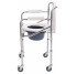 Standard toilet chair on wheels MED1-SC7001W