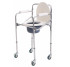 Standard toilet chair on wheels MED1-SC7001W