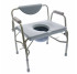 Купити Крісло туалет баріатричне алюмінієве з відкидними підлокітниками MED1-N34 (MED1-N34). Зображення №1