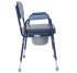 Collapsible toilet chair with soft seat OSD-3105