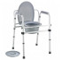 Folding aluminum toilet chair OSD-2110QA