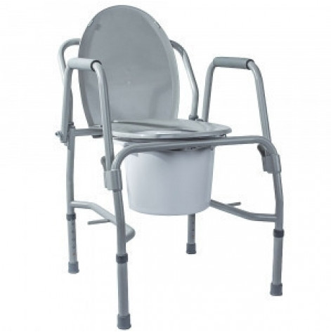Toilet chair with folding armrests OSD-2106D