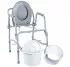 Toilet chair with folding armrests OSD-2106D