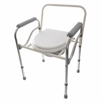 Steel toilet chair MED1-N17
