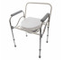 Steel toilet chair MED1-N17