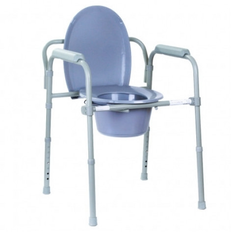 Folding toilet chair OSD-2110C