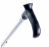 Adjustable light metal cane. the height of the Derby handle is basic, the color of the tube is silver