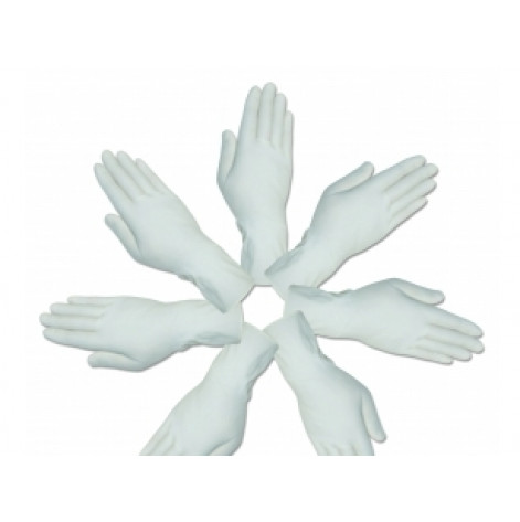 Gynecological latex gloves 