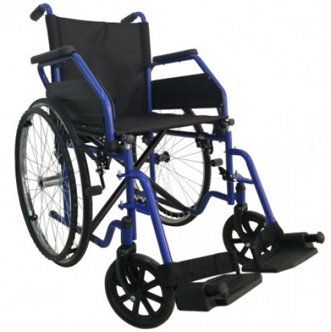 Купить Инвалидная коляска стандартная синяя OSD-ST (OSD-ST-**). Изображение №1