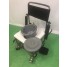 Wheelchair with toilet