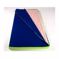 Mattress on a medical bed with anti-decubitus effect Quadro16 complete with a waterproof cover