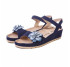 8897-1 Women's leather slippers VESUVIO BLUE 40р.