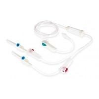 Одноразовая система для вливання инфузионных растворов “MEDICARE”  (Luer Slip)