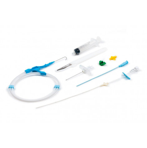 Set for catheterization of the central veins, two-way catheter 4.0Frx16cm, economy 2