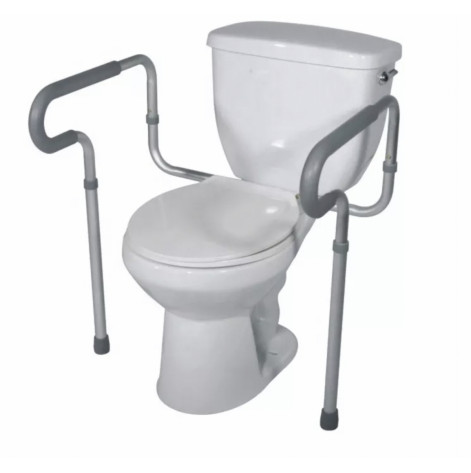 Купить Рамка поручень алюминиевая для безопасного пользования туалетом туалетом Med1-N20 (MED1-N20). Изображение №1