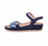 8897-1 Women's leather slippers VESUVIO BLUE 39р.