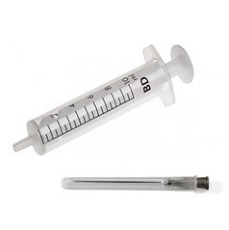 Syringe 2-component Discardit 10 ml 21G 1/2