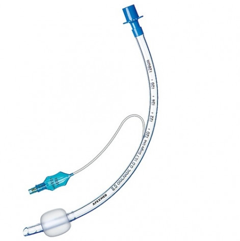 Endotracheal tube (with cuff and suction port) 