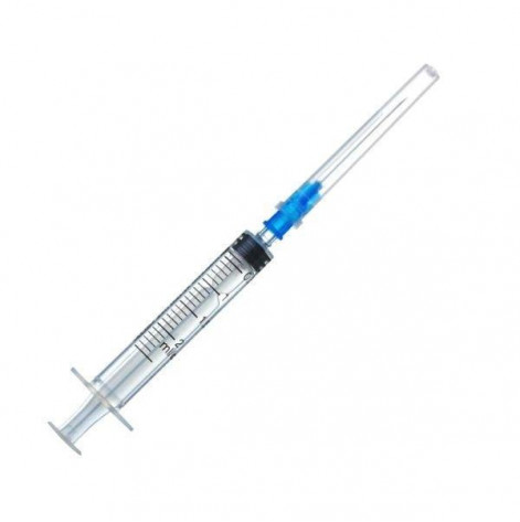 Injection syringe for single use, Luer slip 