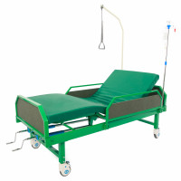 Кровать для лежачих больных MED1-C09UA (зеленая)