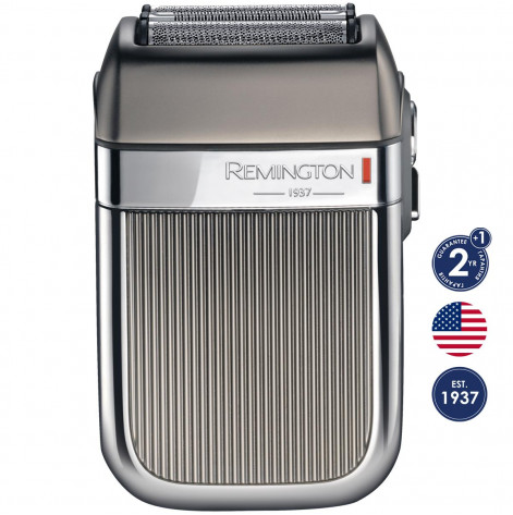 Купить Электробритва сеточная Remington HF9000 Heritage, Проводная/беспроводная 60 мин., Серый (HF9000). Изображение №1