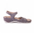 712-1 Women's leather slippers VESUVIO GRAY 36р.