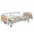 Bed medical mechanical with height adjustment, 4 sections