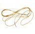 Polyamide monofilament 2/0 cutting 75cm, needle 25mm 3/8 cola Olimp
