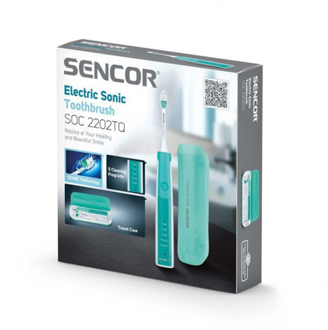 Купити Електрична зубна щітка Sencor SOC2202TQ (SOC2202TQ). Зображення №1