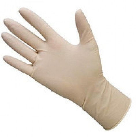 Non-sterile powdered surgical gloves 